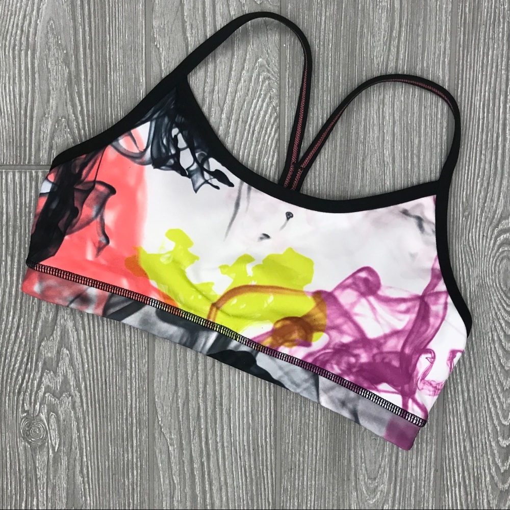 Lululemon “Unicorn Tears” Flow Y Sports Bra